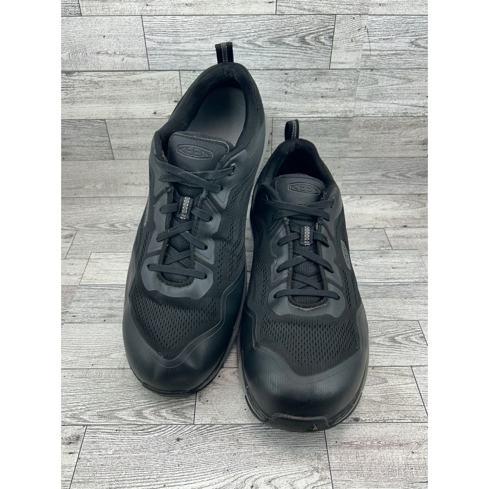 Keen Utility Sparta 2 ESD Black Work Shoes Men Sz 14EE Wide 1025723